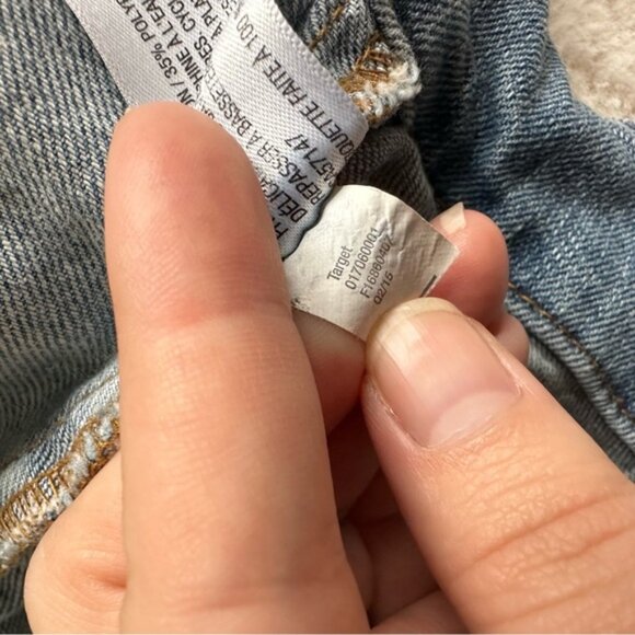 Mossimo Supply Co | Long Sleeve Hooded Denim Jacket | Size Extra Small - Picture 6 of 9